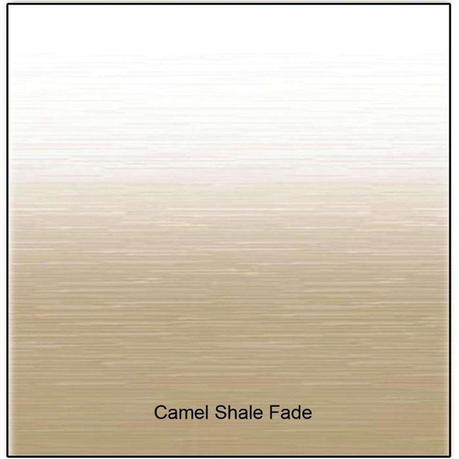 Springless Awning 16' Camel Shale Fade With White Weatherguard