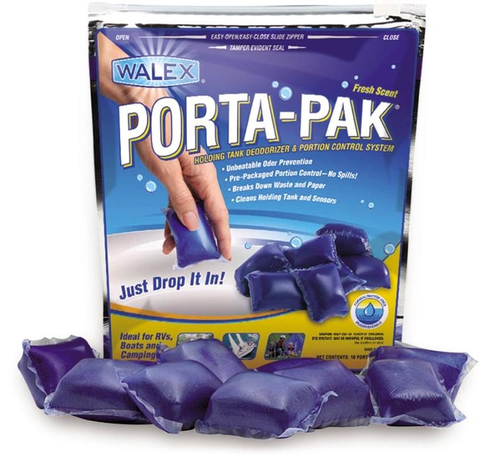 Porta-pak Holding Tank Deodorizer - Fresh Scent 10/ Bag