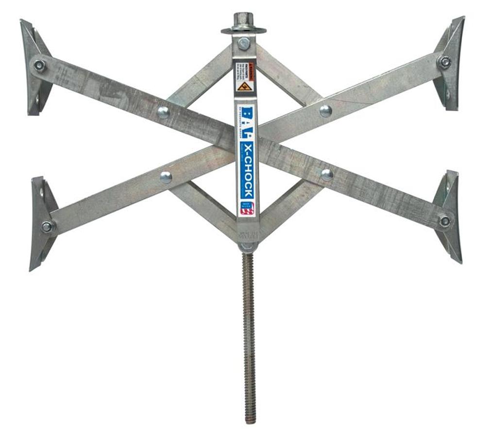 ' X - Tended' Fit 'x - Chock' Tire Locking Chock