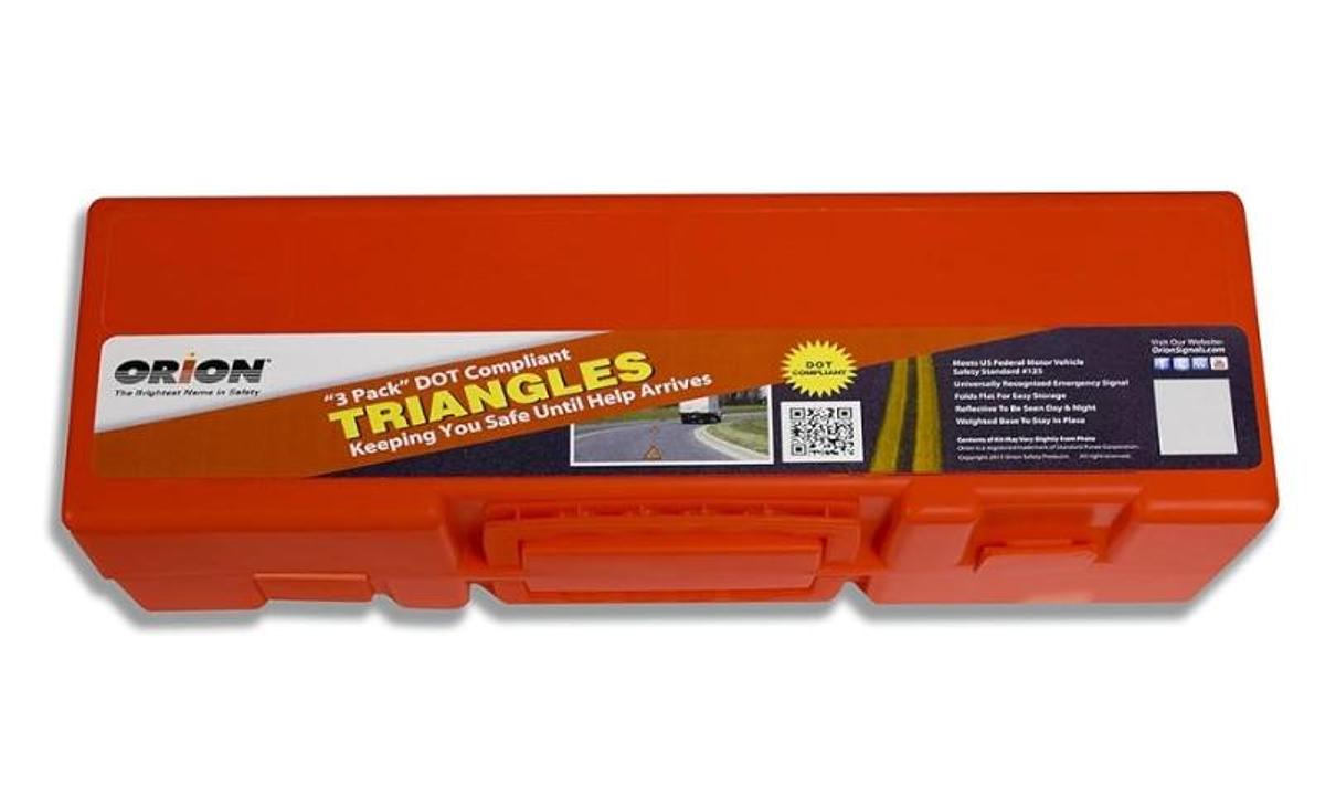 Reflective Triangle Dot Compliant 3 Pack