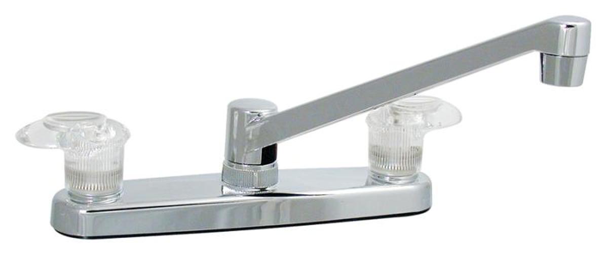 Faucet - Kitchen 8" Chrome Plastic