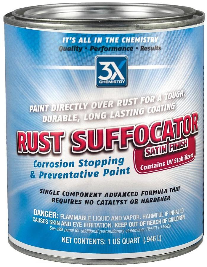 Rust Suffocator - 32 Oz. Satin Black