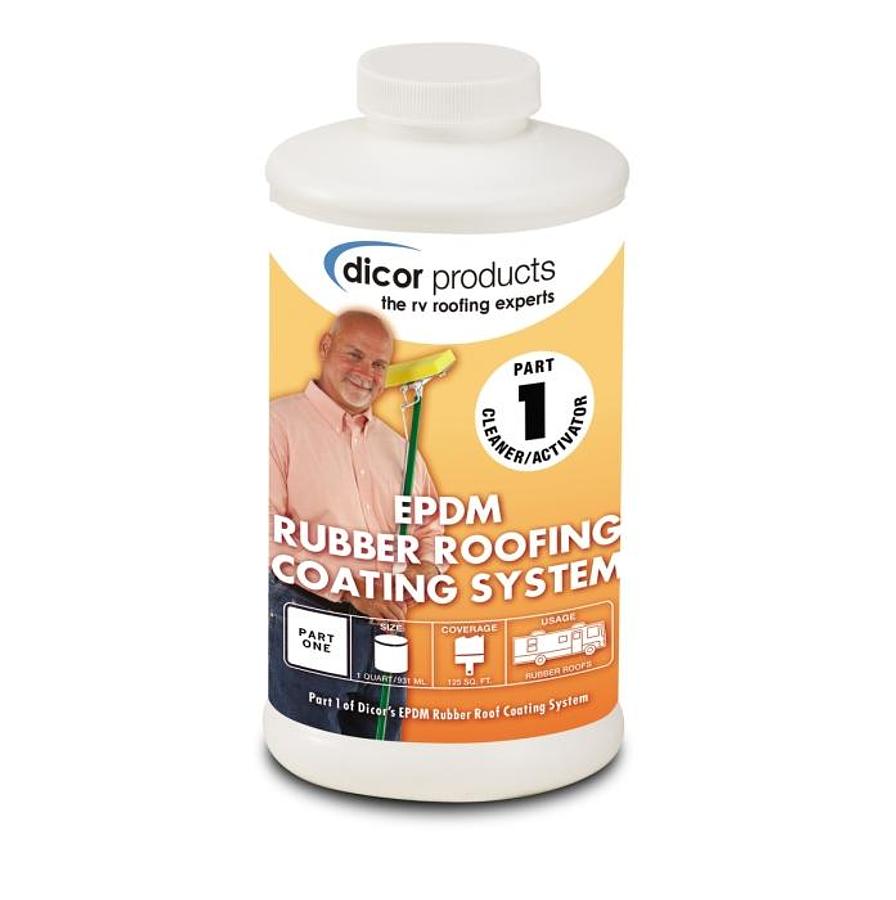 Dicor Rubber Roof Primer/cleaner Epdm - Quart