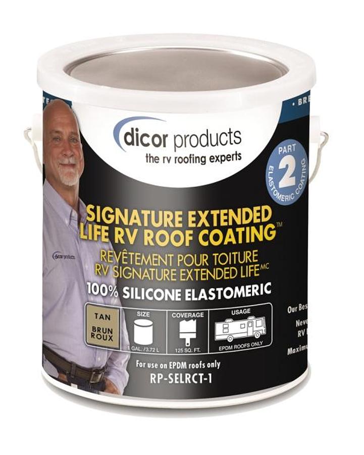 Dicor Signature Extended Life Roof Coating Gallon - Tan