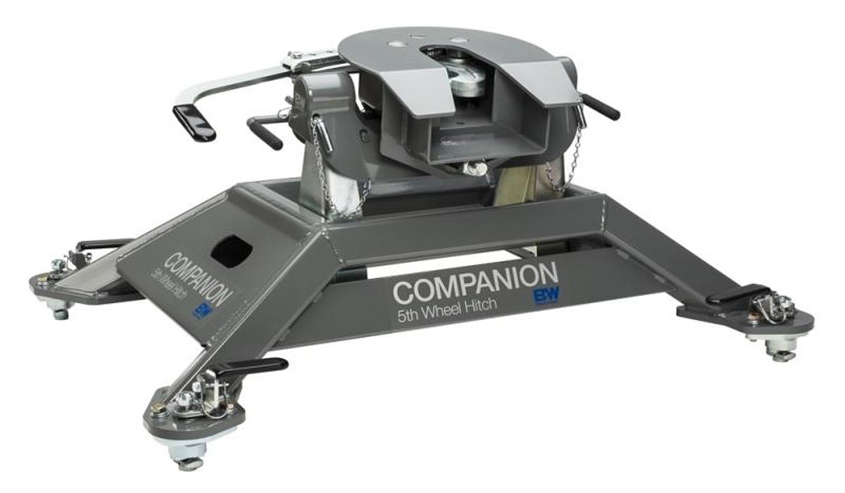 B&w Fifth Wheel Hitch 25k, Companion Series, Ram Pucks