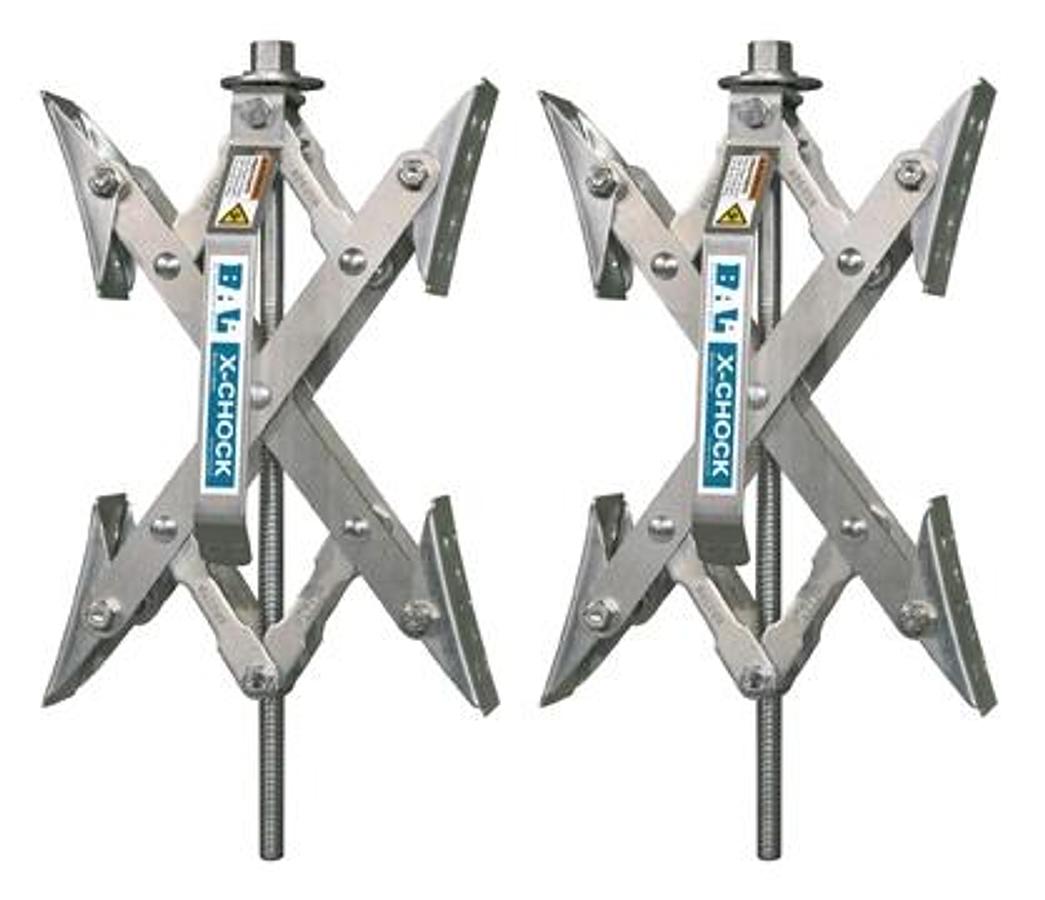Chock X-chock Tire Locking - 2 Pack