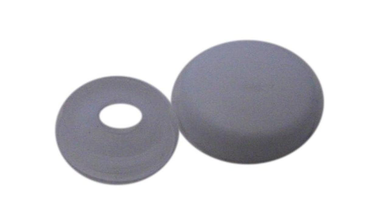 Snap Cap White F/#6 & 8 Screw - 10/card