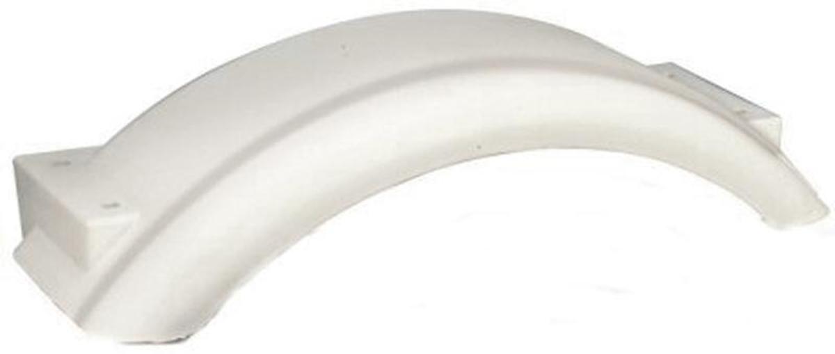 Fender White Plastic For 8 To 12 Inch Wheels