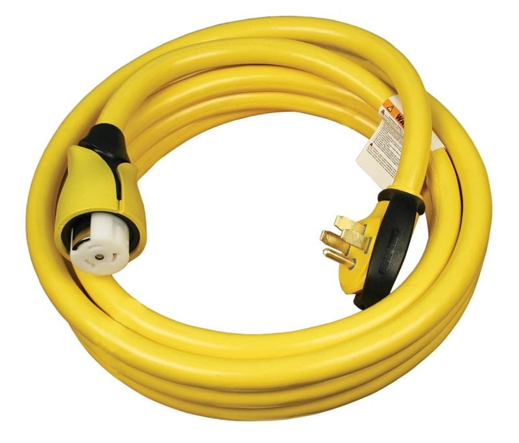 50 Amp Power Supply Cord 25' Yellow