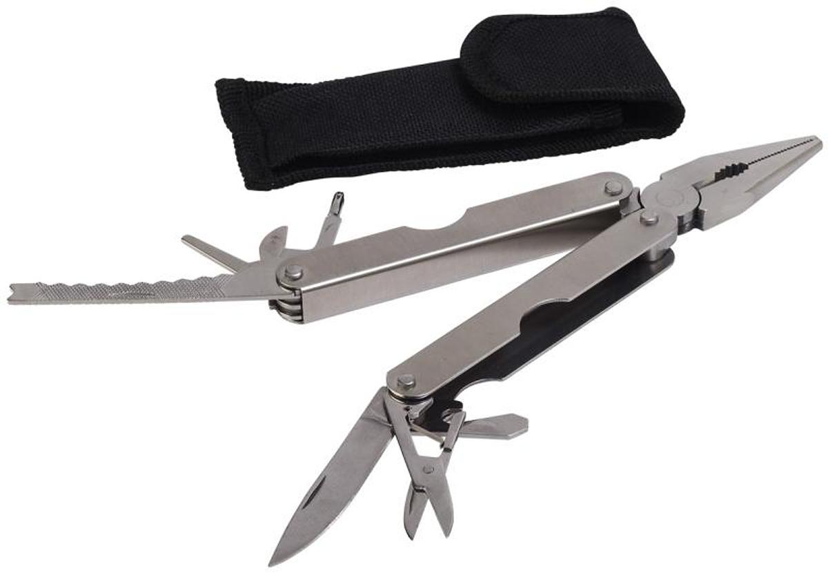 Multi Tool W/ Knife Blade - Stainless Steel