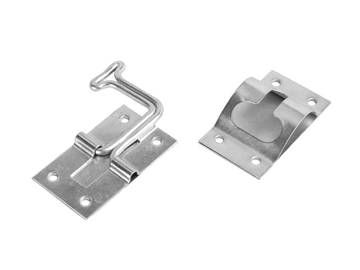 Entry Door Holder Zinc - 90 Degree