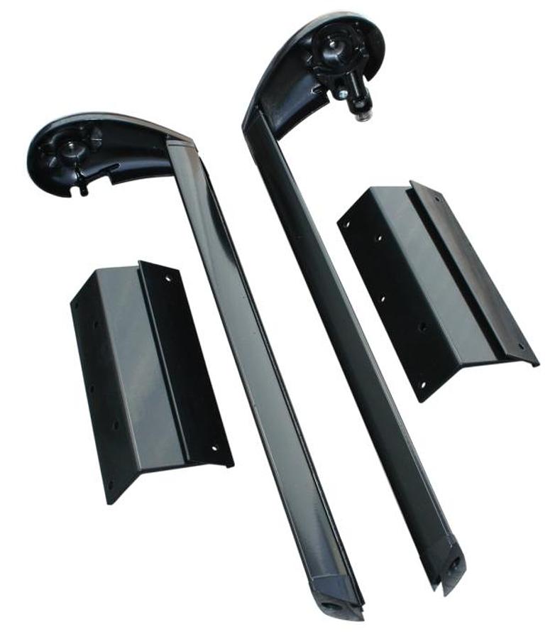 Slideout Cover Mounting Brackets And Hardware Tall Black