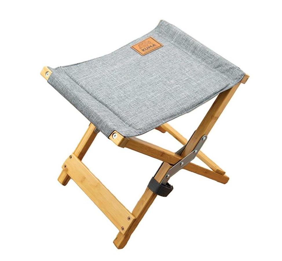 Kuma Yoho Folding Bamboo Stool