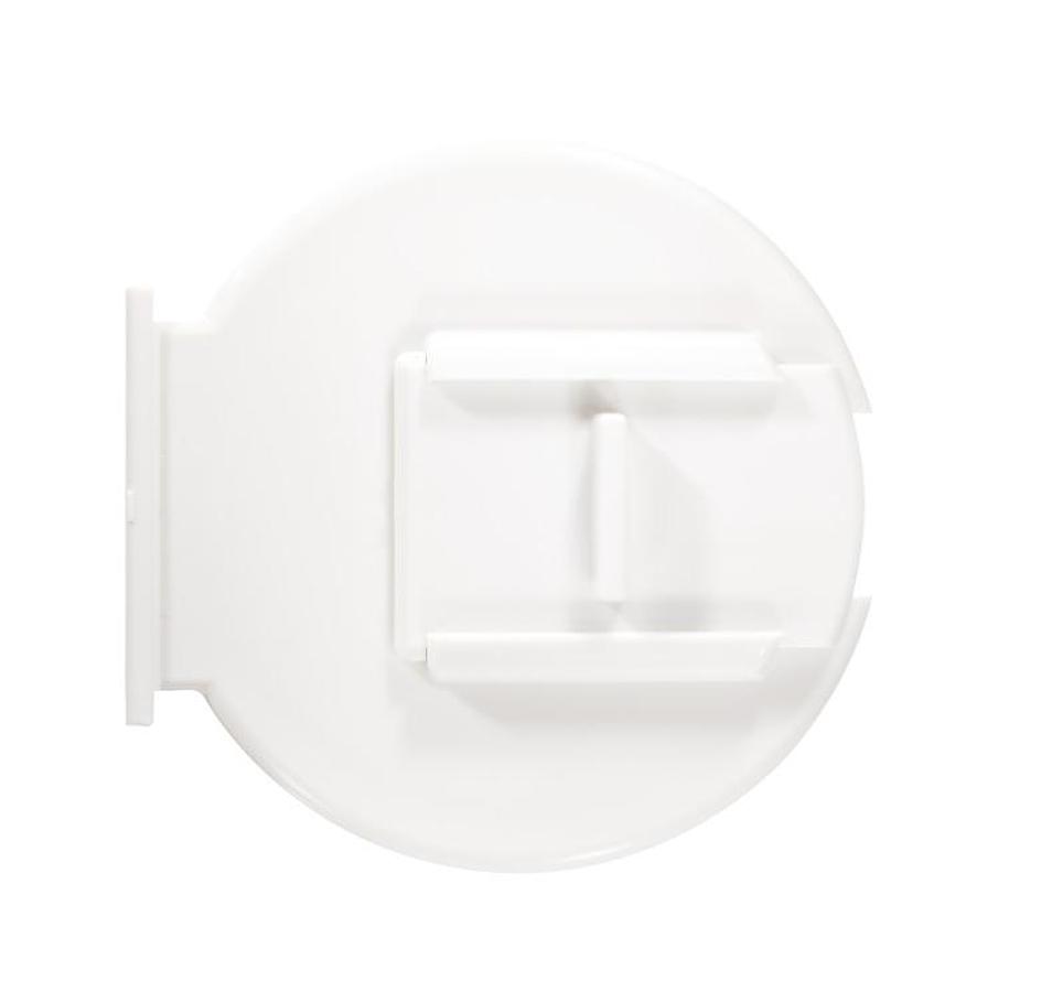 Replacement Lid, Cable Hatch, Pol White, Col White, Black