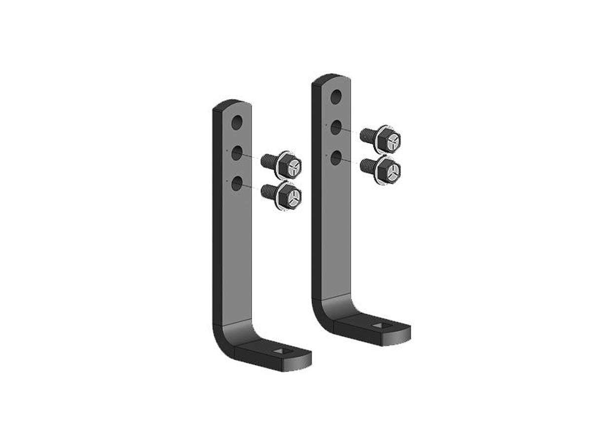 Blue Ox Long L Bracket Plates For Trackpro