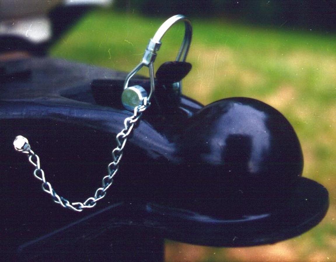 Small Coupler Lock Pin With Saver - 1/4" Diameter X 1-3/8" L