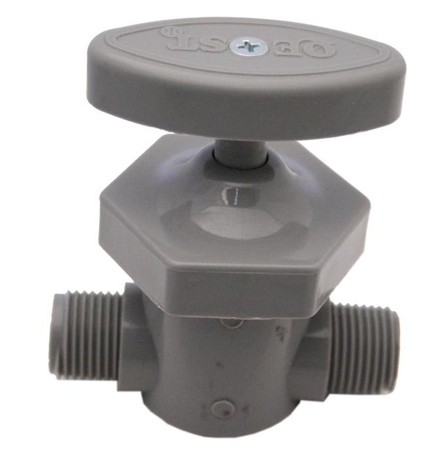 In-line Globe Shut-off Valve - 3/4" M X 3/4" M