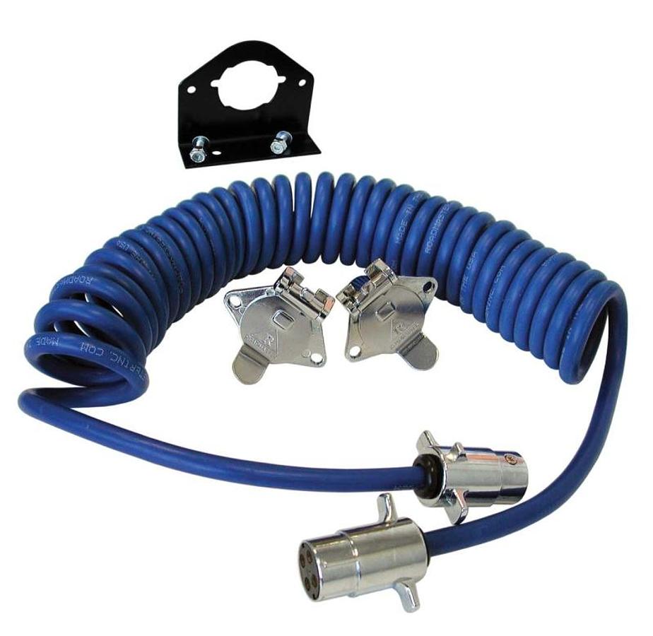 Four Wire Flexo-coil With Plugs & Bracket