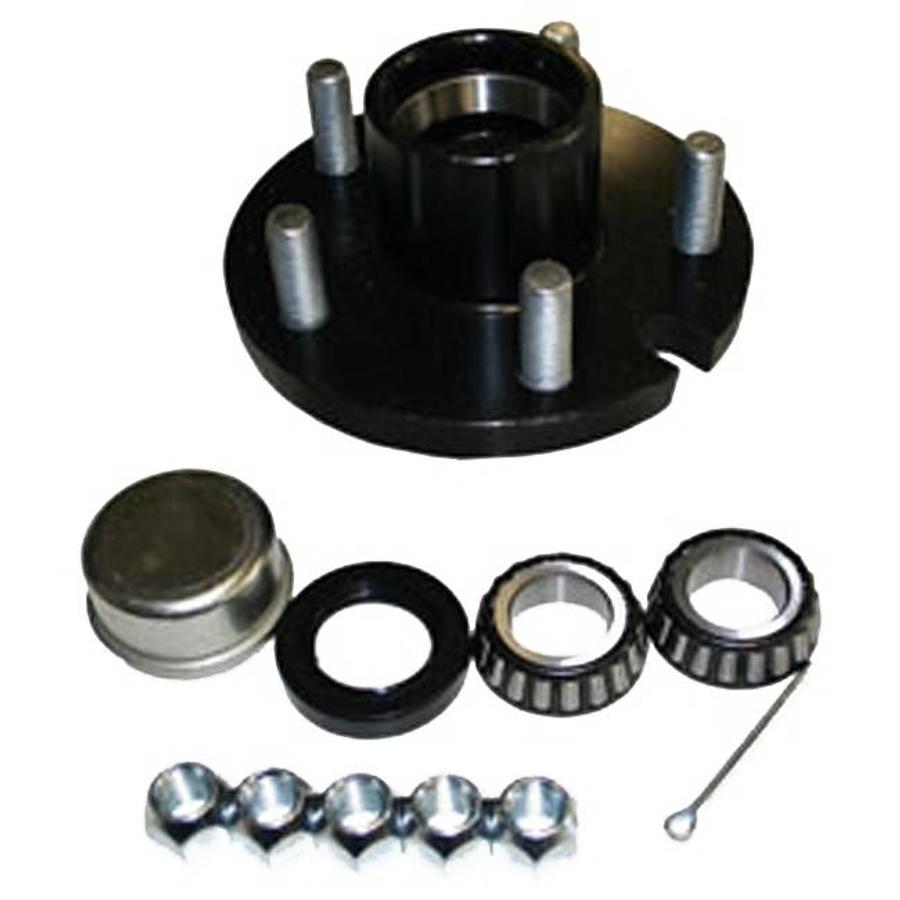 1" Spindle, 545, 1250 Lb. Capacity - 5 Lug Hub 44643  Bearing