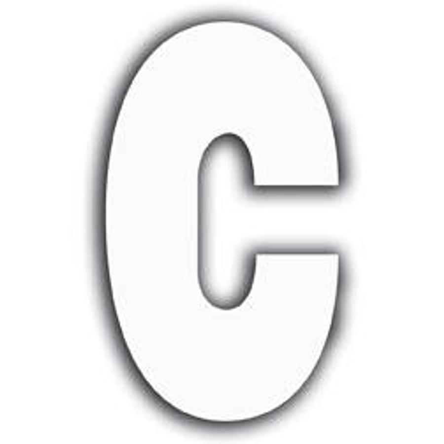 White Letter - C