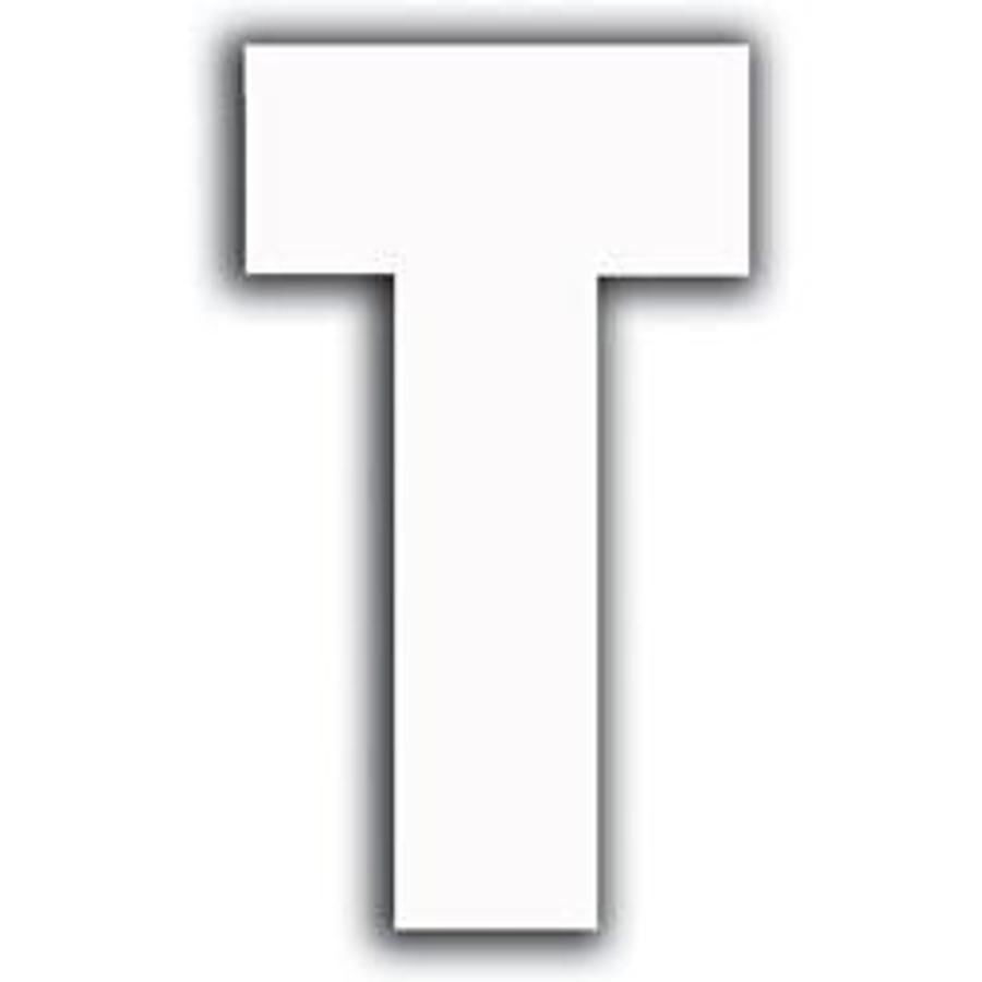 White Letter - T