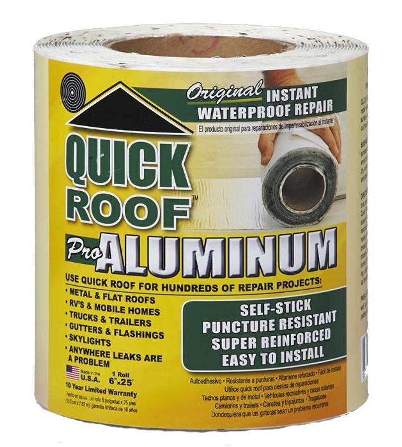 Quick Roof Pro Aluminum 6" X 25'