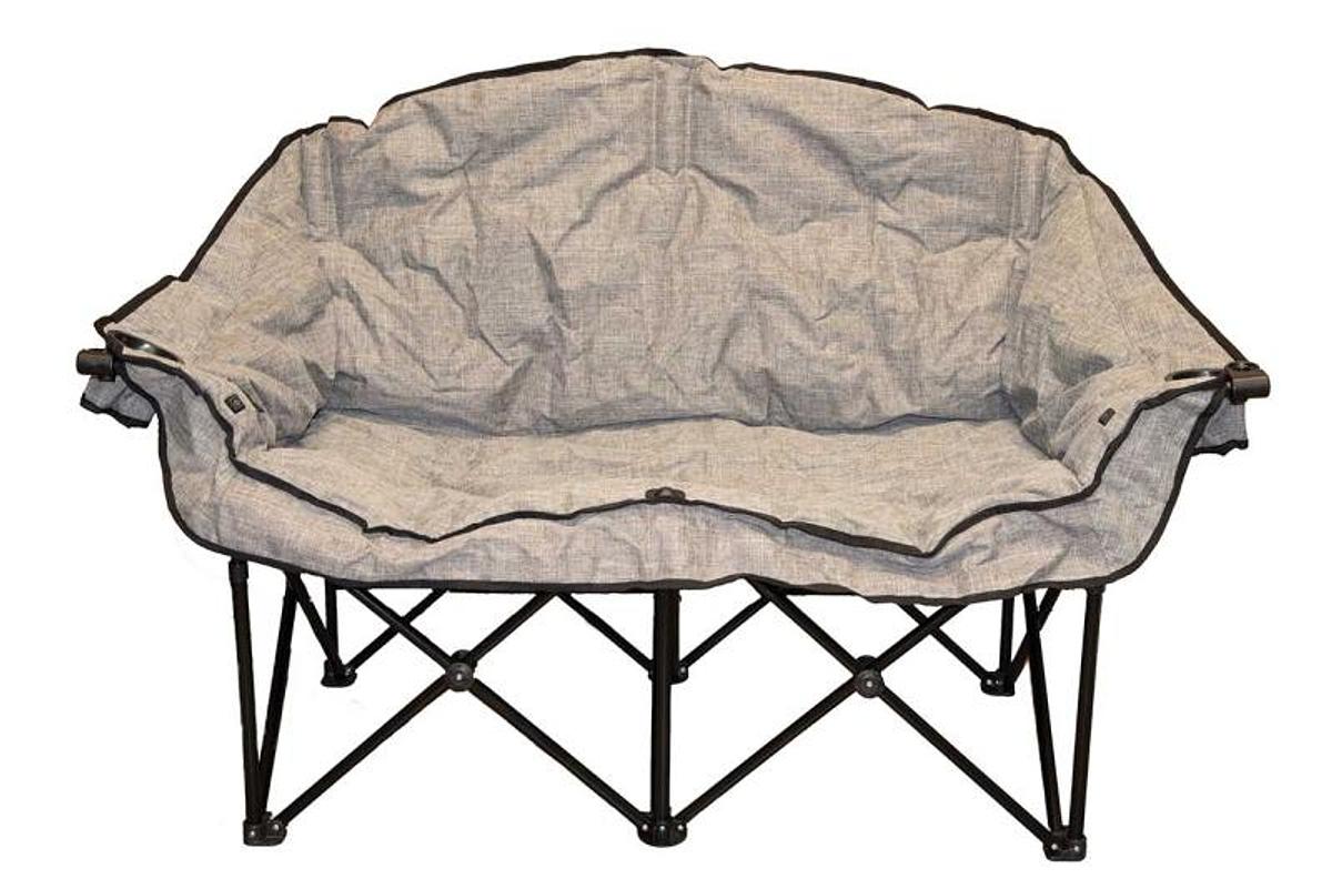 Kuma Bear Buddy Heated Chair Heathered Grey