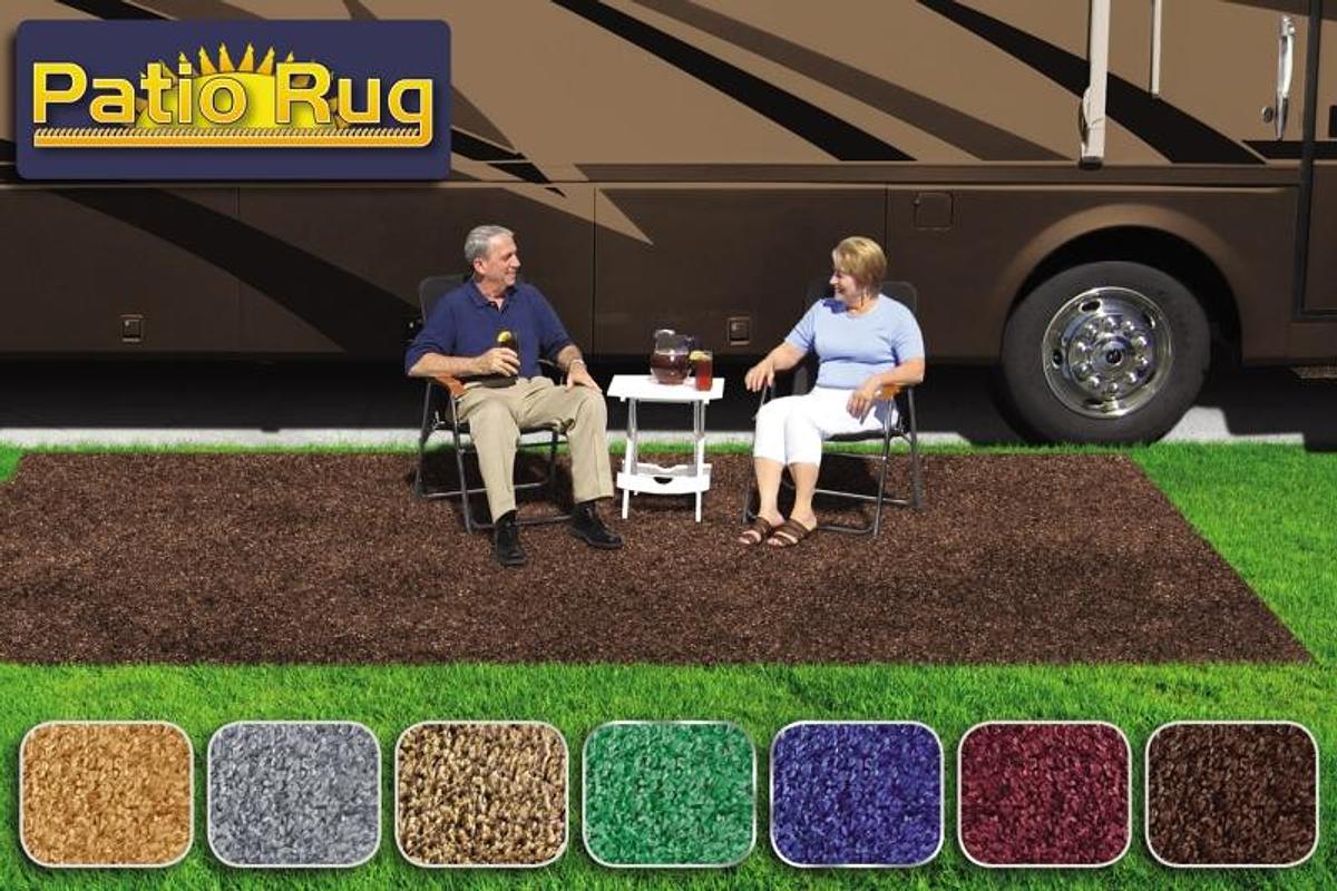 Patio Rug 6' X 9' - Espresso