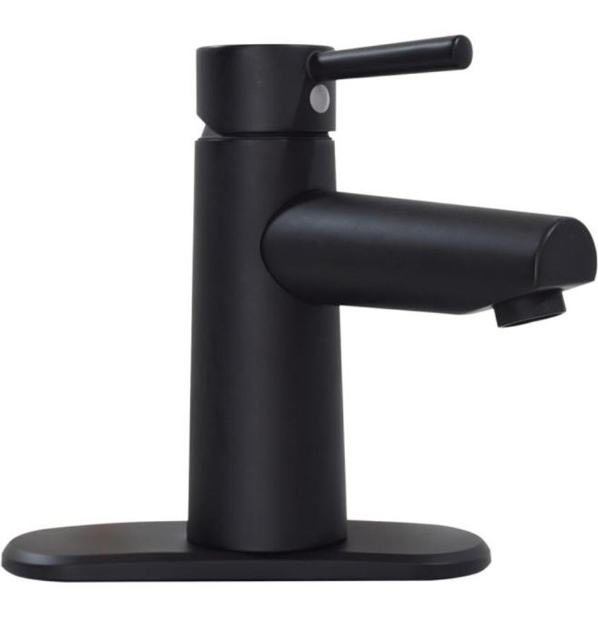 Single Handle Lavatory Faucet - Matte Black