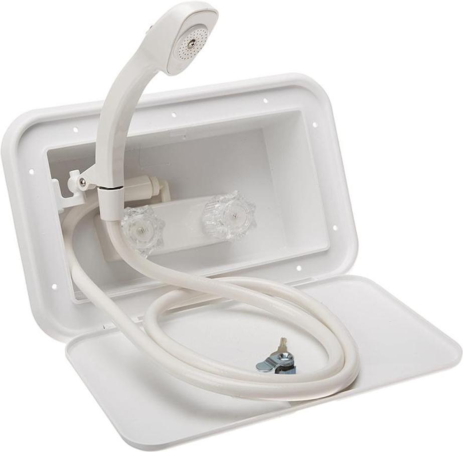 Exterior Shower - Polar White