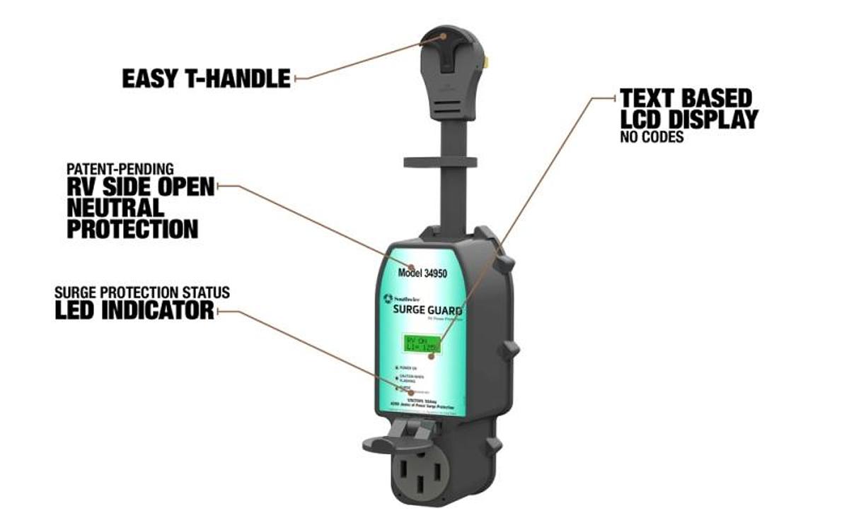 50 Amp Portable Surge Protector W/enhancement