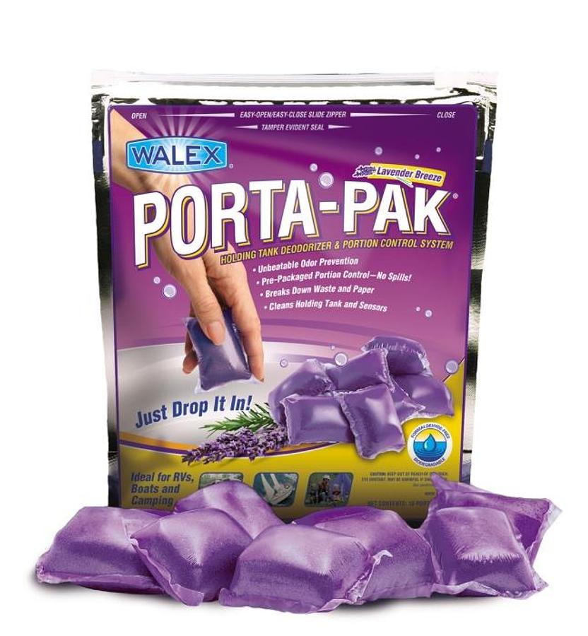 Porta-pak Holding Tank Deodorizer - Lavender Fragrance 10/bag