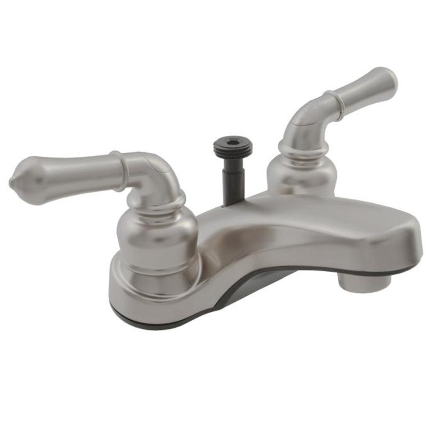 Classical Rv Lavatory Faucet W/ Diverter - Brushed Satin Nickel