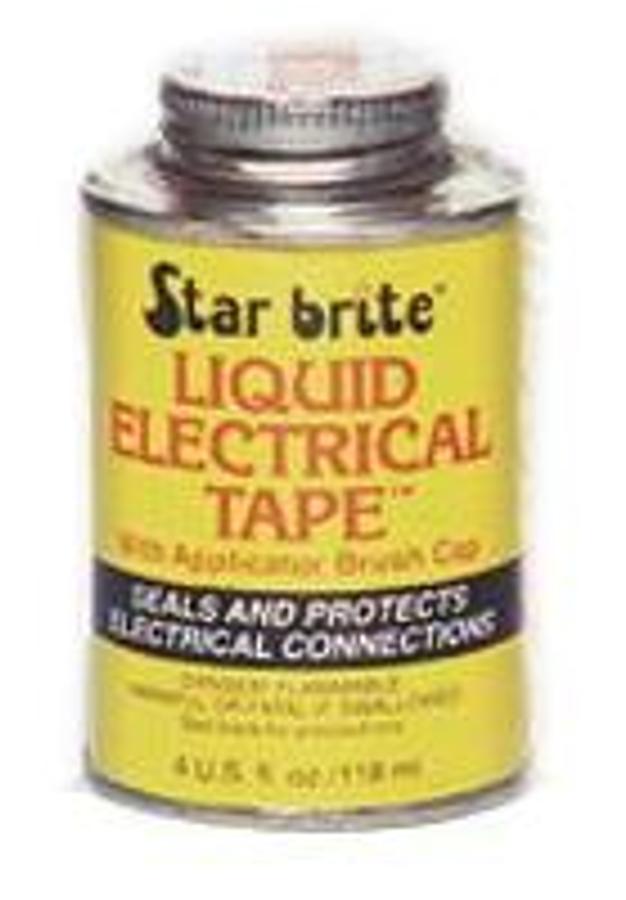 Starbrite Liquid Electrical Tape, 4 Oz. - Black