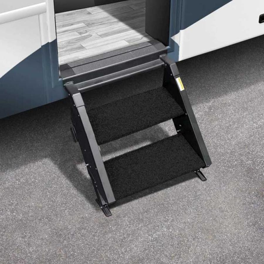 Trailhead Step Rug - 17.5 In Obsidian Black
