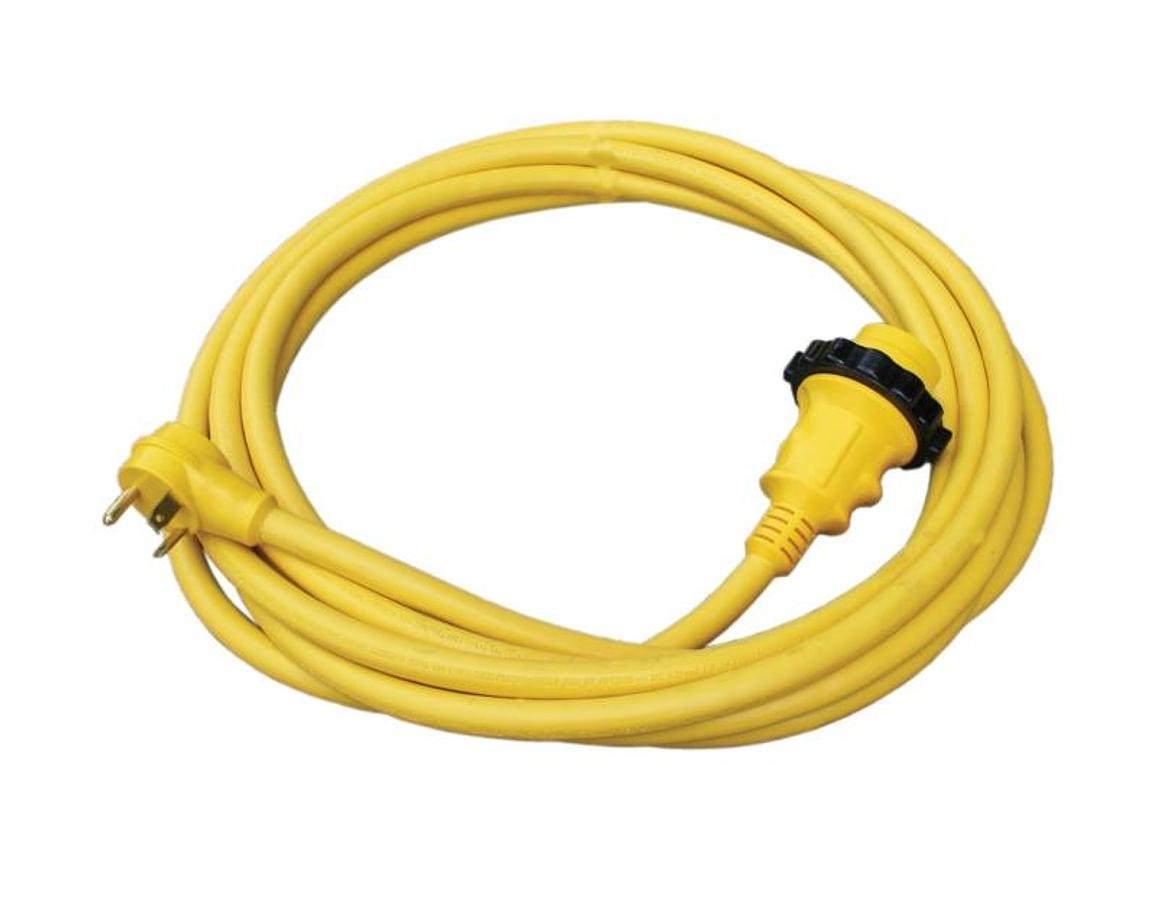 30 Amp Power Supply Cord - Detachable 25' Led Power Indicator
