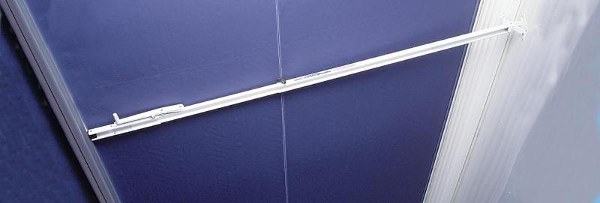 Rafter Vi With Automatic Awning Support - White W/ White Castings