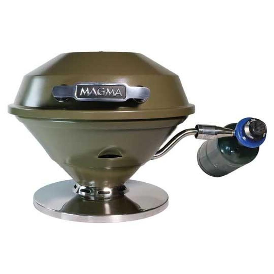 Magma Beach Fire Portable Gas Grill 15" Avocado Stainless Steel