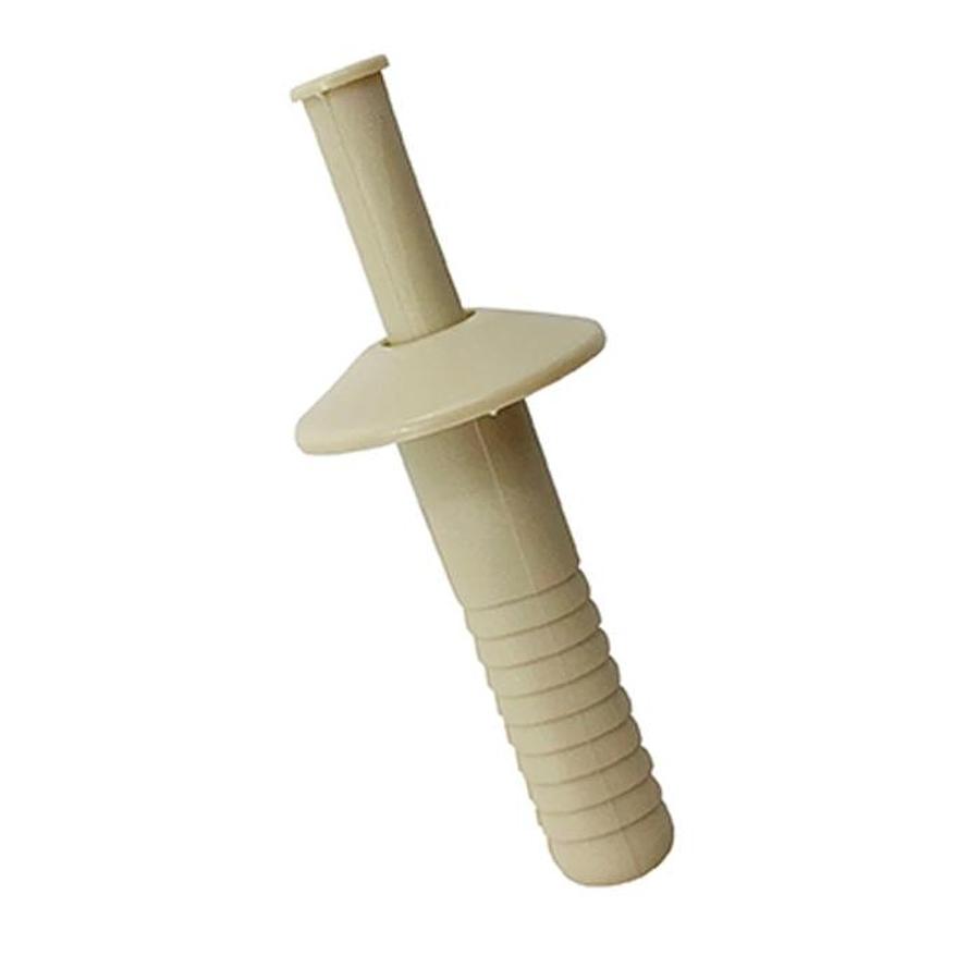 1" Plastic Rivet Almond (pack Of 25)