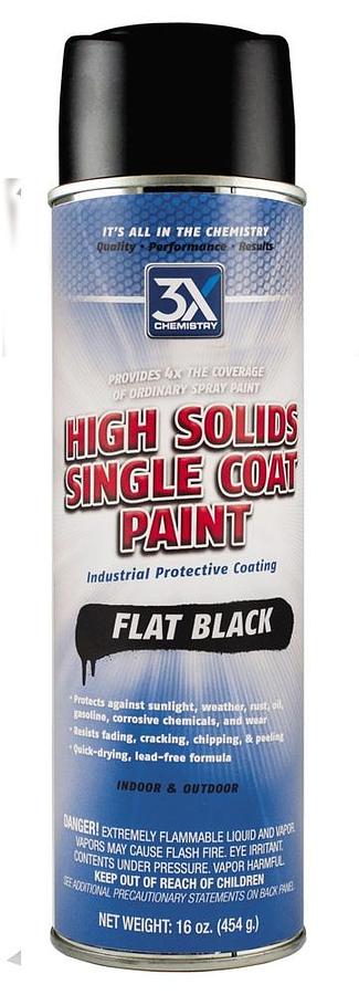 Industrial Protective Coating 16 Oz. - Flat Black