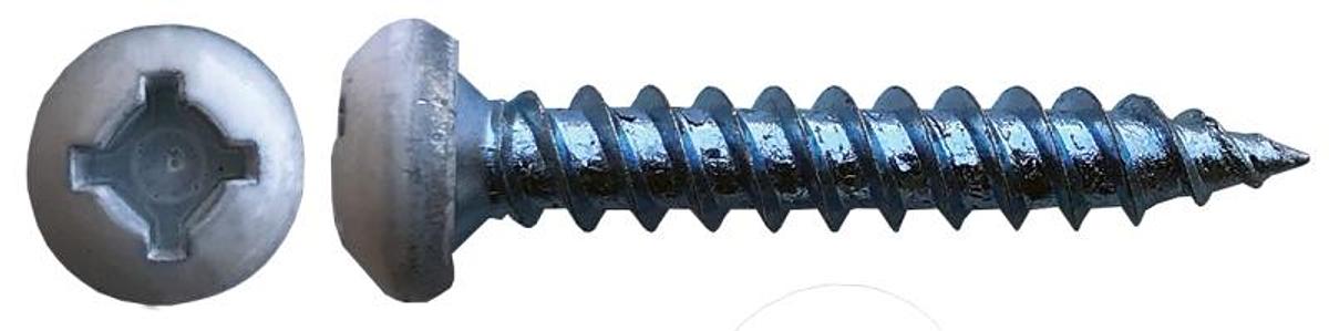 8 X 1 Pan Quad T-2 Fast Thread Painted White