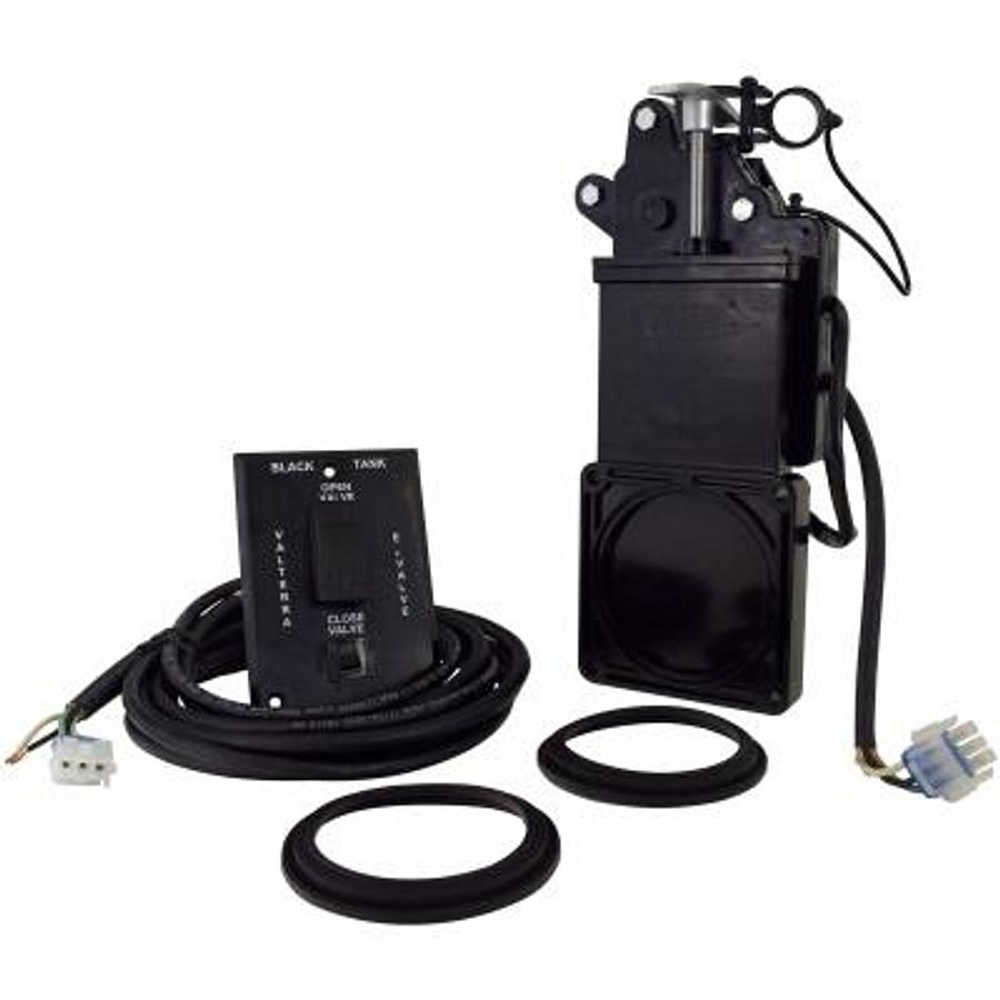 E-valve Electric Waste Valve System W/ Switch 3", No Fittings, Boxed