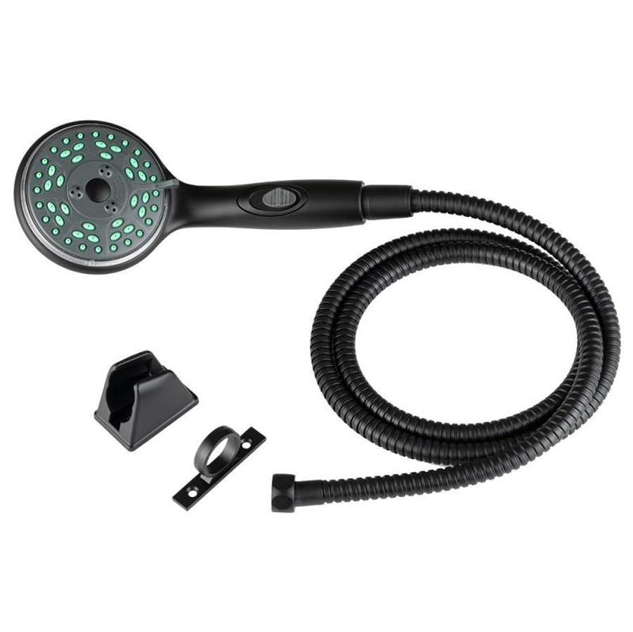 Premium Rv Hand Held Shower Wand & Hose Kit - Matte Black