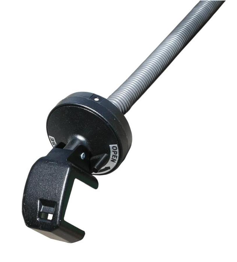 Right Hand Spring Regular Duty Black Casting