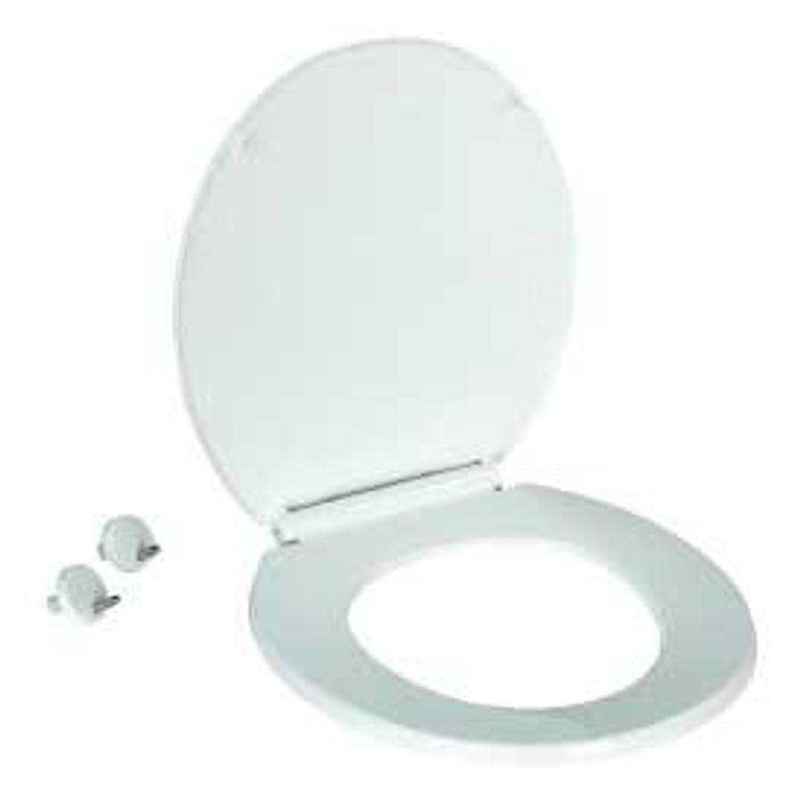 Lippert Flowmax Replacement Round Toilet Seat - White
