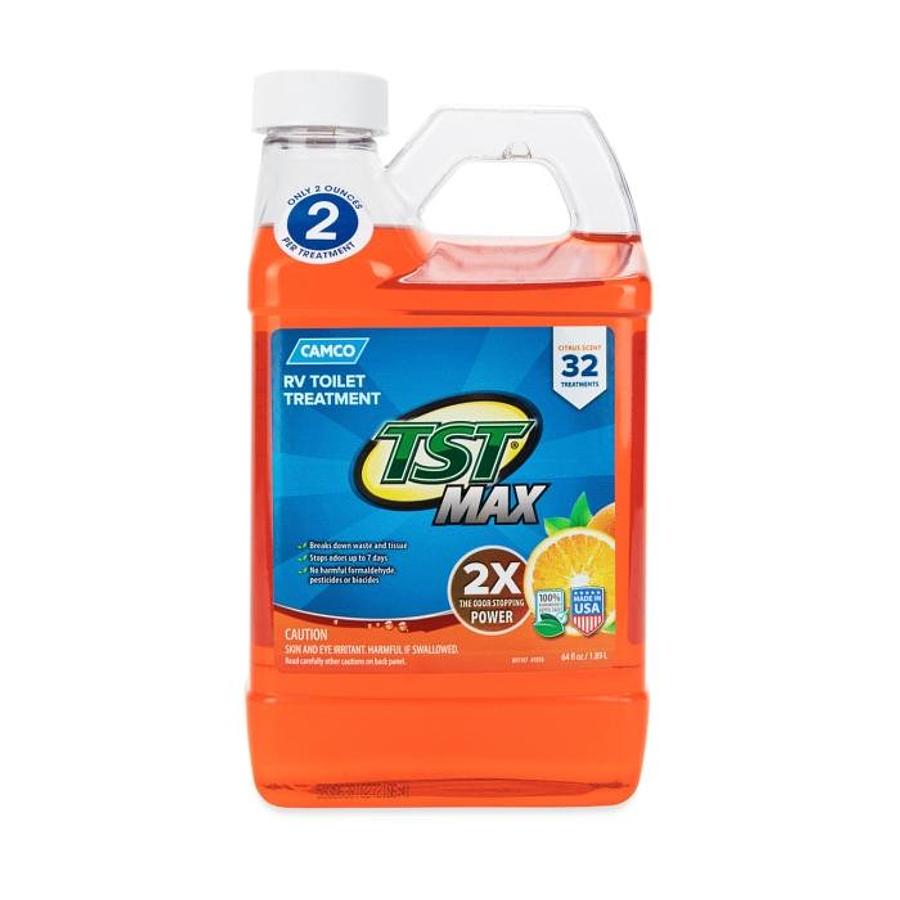 Camco Tst Max Rv/marine Toilet Treatment - Citrus Scent - 64 Oz