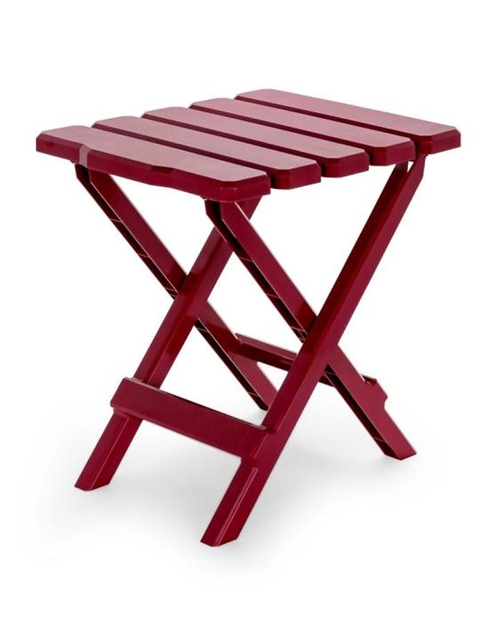 Small Adirondack Style Folding Table - Red