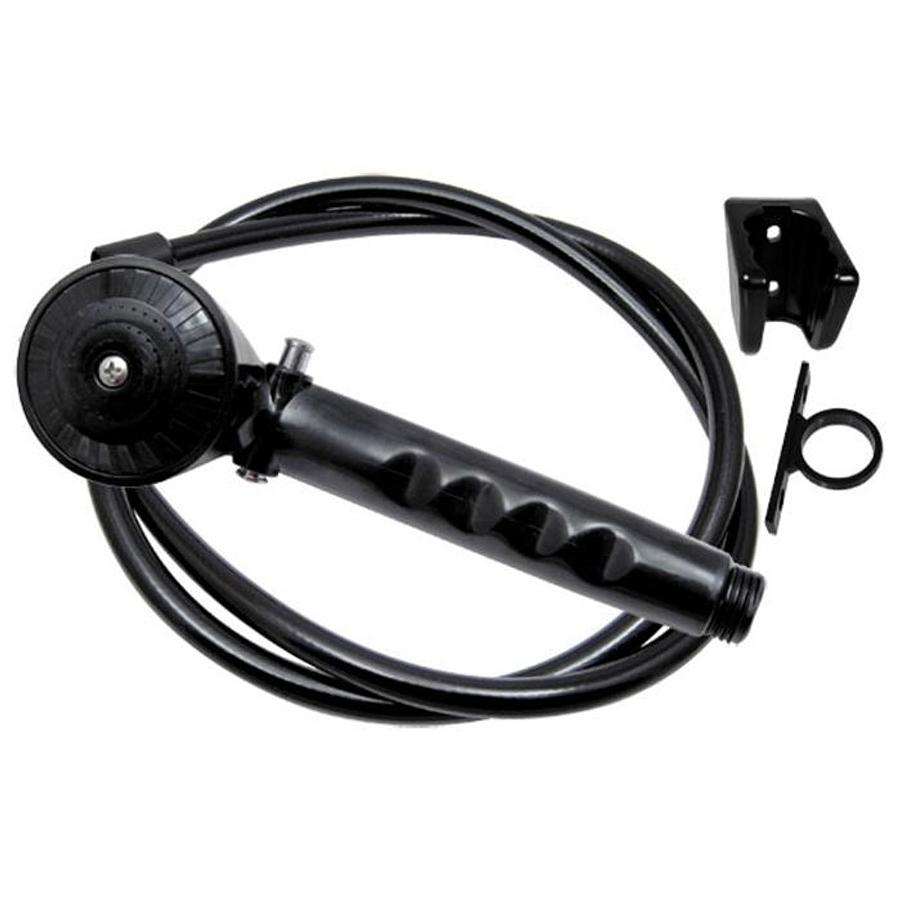 Shower Hand Set Black W/60" Vinyl Hose Classic