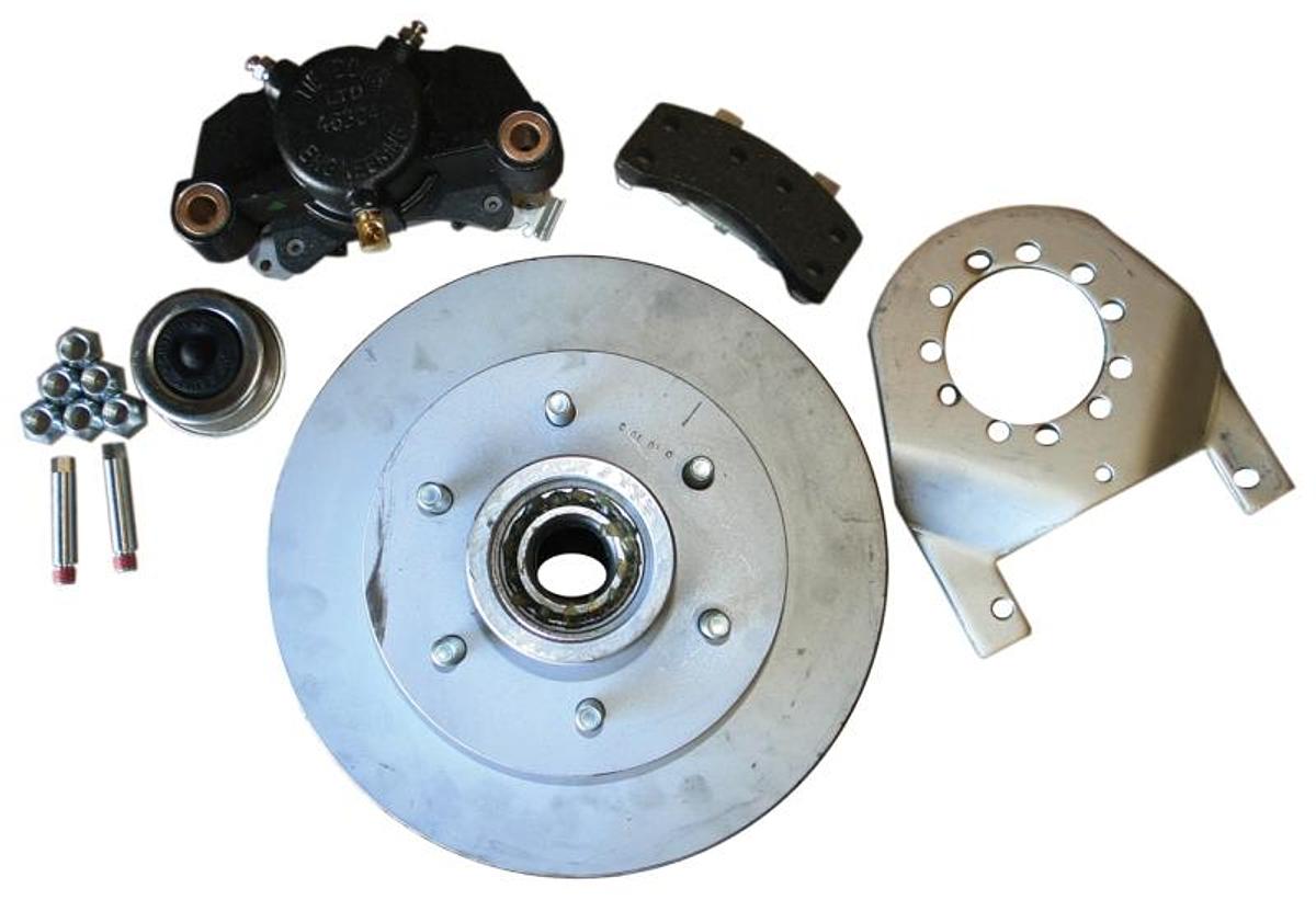 Brake Disc Kit 12 Inch Vented Rotor Integral 6 Lug