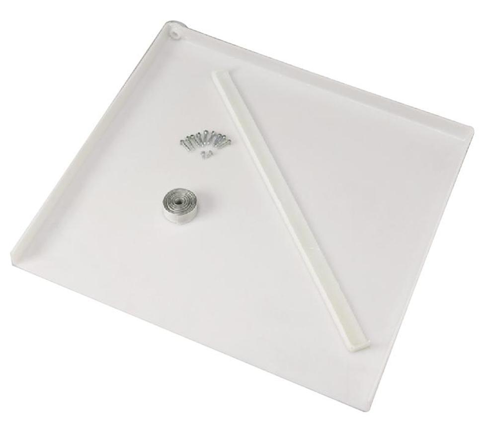 Drain-a-way Pan W/ 1/2" Drain Fitting
